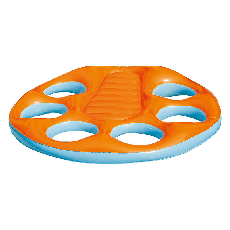 Inflatable pool float